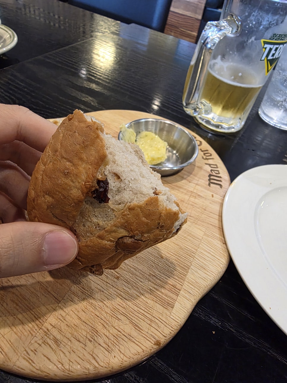 매드포갈릭 식전빵
